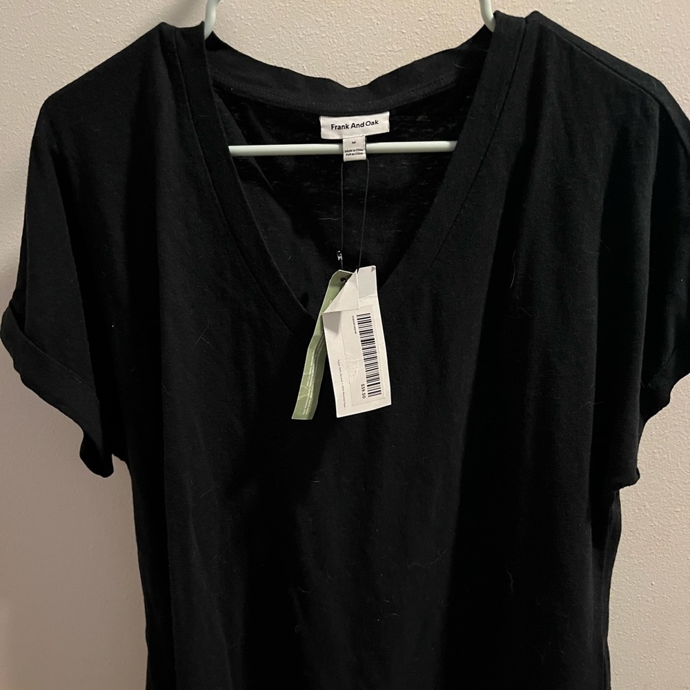 NWT Frank & Oak Hemp T, Medium